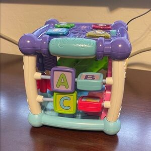 Colorful Educational Activity Cube for Kids